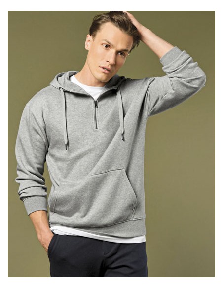 KUS-KK336-Regular Fit 1/4 Zip Hoodie 2